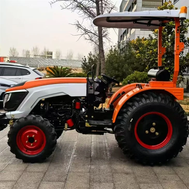 60HP Narrow Orchard Tractor – Ultra-Narrow Chassis for Vineyard & Greenhouse