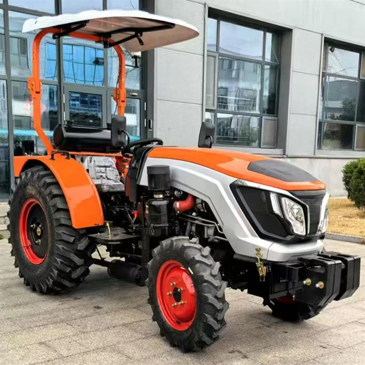 60HP Narrow Orchard Tractor – Ultra-Narrow Chassis for Vineyard & Greenhouse