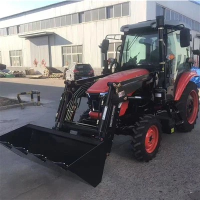 फ्रंट लोडर के साथ 50 एचपी ट्रैक्टर